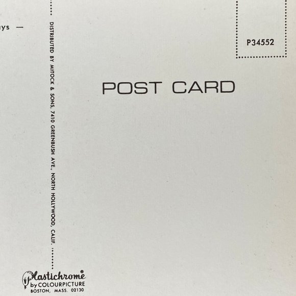 Vintage LA California Souvenir Travel Postcard - Picture 6 of 8